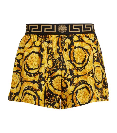 versace men's silk boxers|Versace men's boxer shorts.